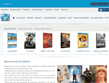Tablet Screenshot of lcj-editions.com